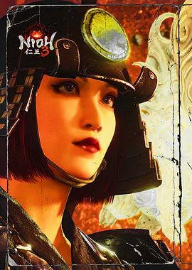 Nioh 3 Samurai Woman Portrait