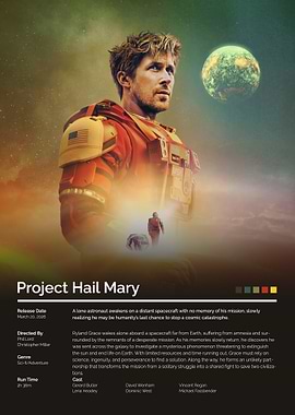 Project Hail Mary Movie Poster