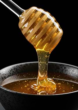 Honey Dripping from Dipper