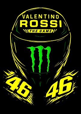 Valentino Rossi Helmet Art