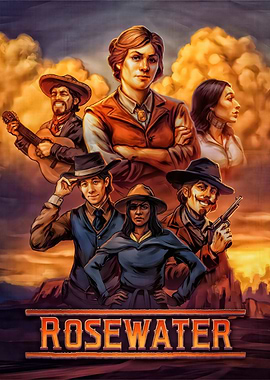 Rosewater Western Poster
