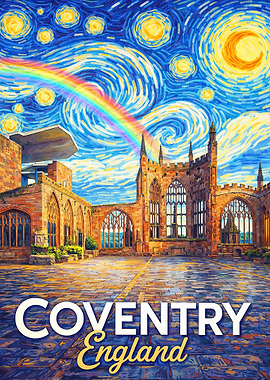 Coventry England Starry Night