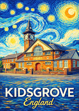 Kidsgrove England Starry Night