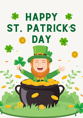 Happy St. Patrick's Day Leprechaun