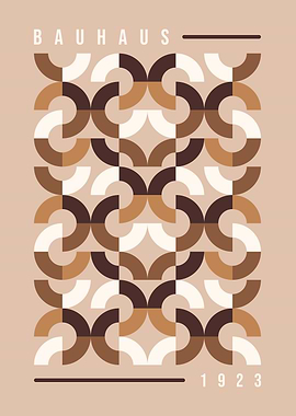 Bauhaus Abstract Composition
