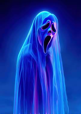 Ghostface Scream Mask