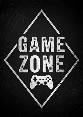 Game Zone Controller Sign