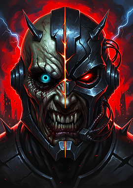 Cybernetic Zombie Warrior