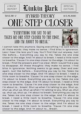 Linkin Park One Step Closer