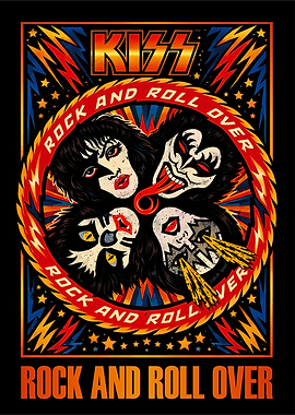 KISS Rock and Roll Over Art