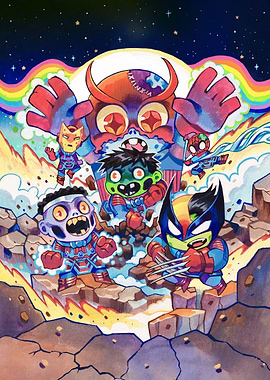 Marvel Snap: Chibi Zombie Heroes Variant