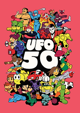 UFO 50 Game Characters Collage