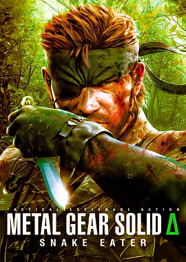 Metal Gear Solid 3 Snake Eater Poster