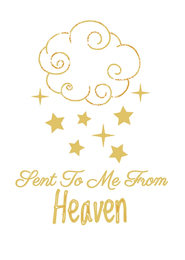Sent To Me From Heaven Cloud and Stars