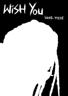 Wish You Were Here Text Art