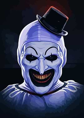 Terrifier Art the Clown Portrait