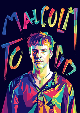 Malcolm Toad Pop Art