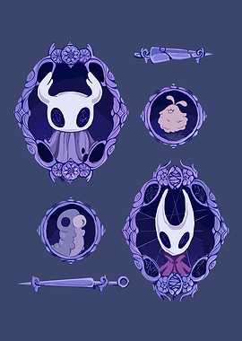 Hollow Knight Character Icons