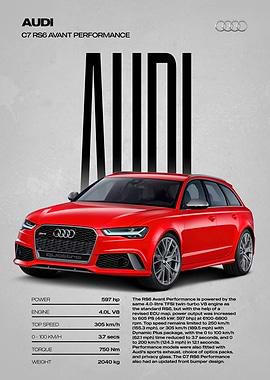 Audi RS6 Avant Performance Car