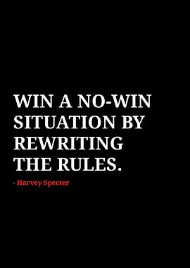 Win by Rewriting the Rules