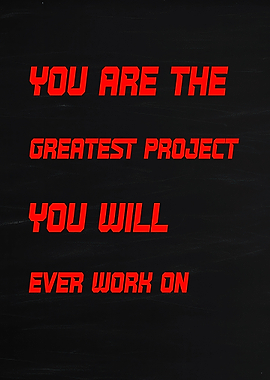 Inspirational Text Art