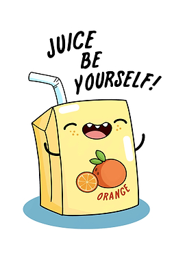 Juice Be Yourself Orange Juice Box