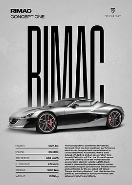 Rimac Concept One Electric Car