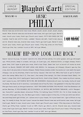 Playboi Carti Philly