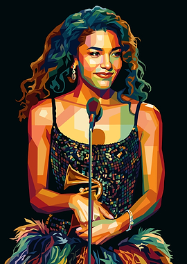 Olivia Dean Pop Art a Grammy award