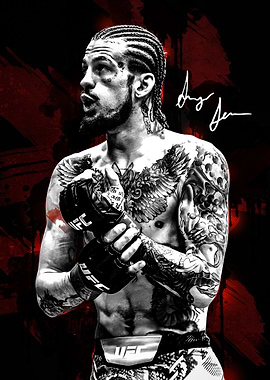 Sean O'Malley UFC Fighter Portrait