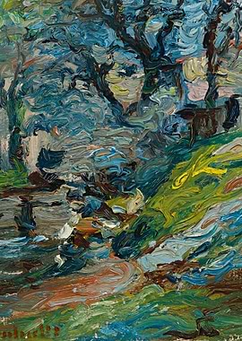 Impressionistic Landscape Painting