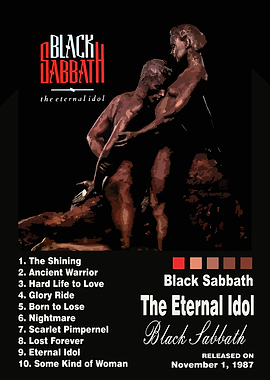 Black Sabbath The Eternal Idol Album Art