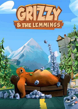 Grizzy & The Lemmings TV Show Poster