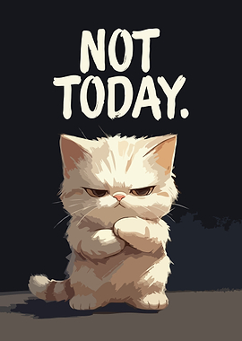 Grumpy Cat 'Not Today' Art