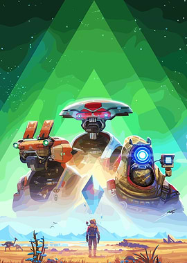 No Man's Sky Alien Landscape