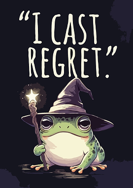 Frog Wizard Casting Regret