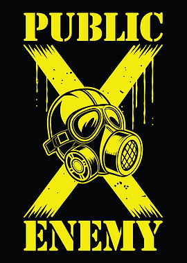 Public Enemy Gas Mask