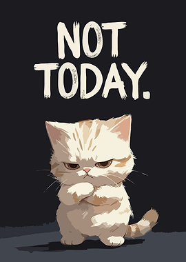 Grumpy Cat Says Not Today