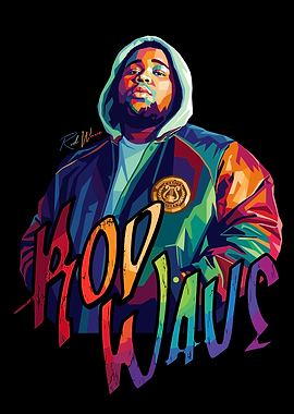 Rod Wave Pop Art Portrait