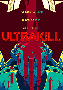 Ultrakill Game Poster