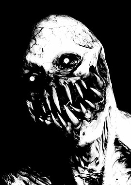 Horror Monster Close-Up