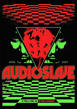 Audioslave Band Poster