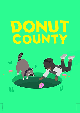 Donut County Game Art