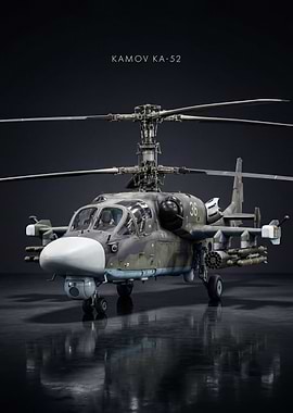 Kamov Ka-52 Attack Helicopter