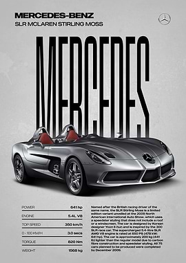 Mercedes-Benz SLR McLaren Stirling Moss
