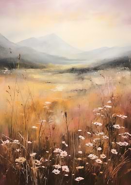 Misty Mountain Landscape