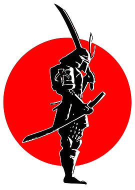 Samurai Warrior Silhouette