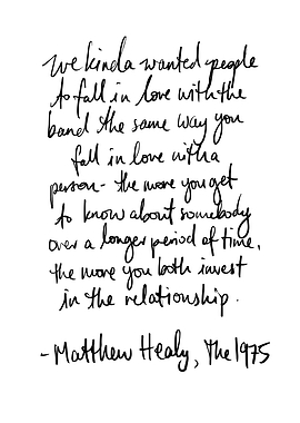 Matthew Healy The 1975 Quote