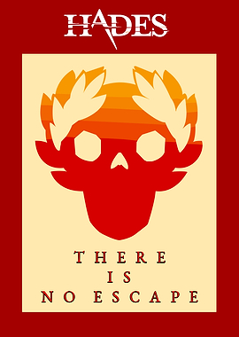 Hades 'There is no escape' poster
