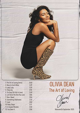Olivia Dean The Art of Loving Album Cover